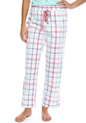 Nautica Plaid Capri Pajama Pant