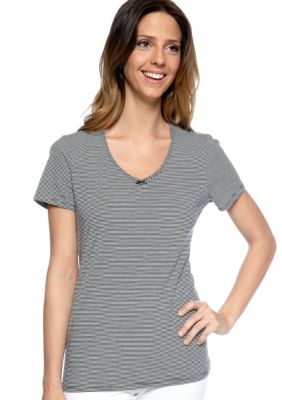 Nautica Anchor Striped Sleep Tee