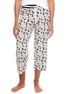 Nautica Honeycomb Capri Pajama Pant