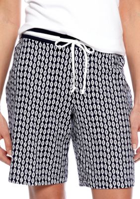 Nautica Chain Print Bermuda Sleep Short