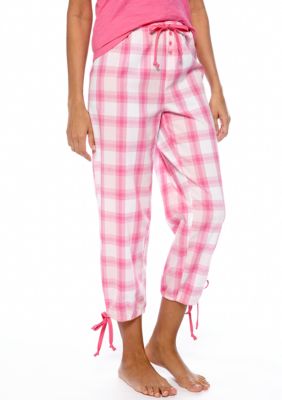 Nautica Plaid Capri Pajama Pant