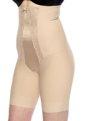 Miraclesuit Hi-Waist Thigh Slimmer with Lace with Wonderful Edge - 2739