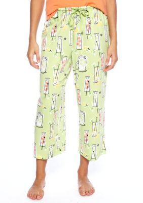 HUE Lemonade Capri Pajama Pant