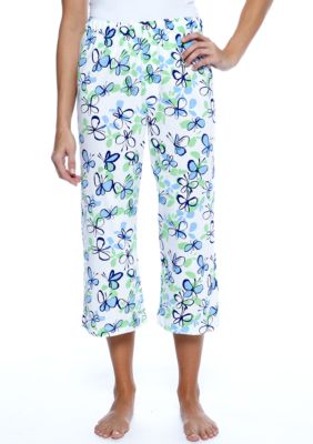 HUE Butterfly Capri Pajama Pant
