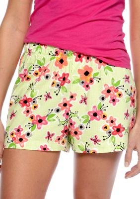 HUE Life in the Flowers Boxer Sleep Short