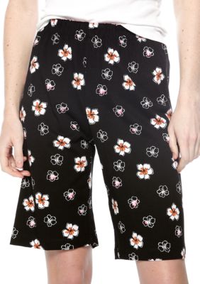 HUE Lara Floral Sleep Bermuda Short