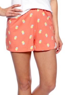 HUE Pineapple Boxer Sleep Short