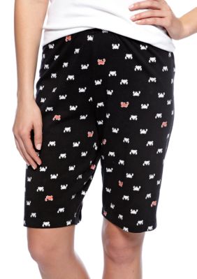 HUE Crab Print Bermuda Sleep Short