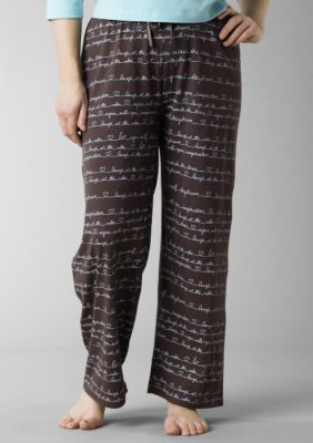 HUE Plus Size Pretty Script Pant