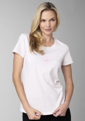 HUE Tiny Sketch Flower Short Sleeve Sleep Tee