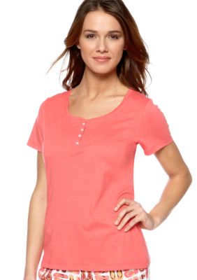 ND Intimates Henley Sleep Tee