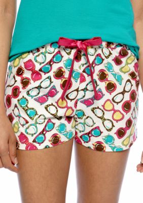 ND Intimates Sunglasses Print Knit Short