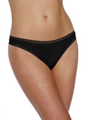 ND Intimates Stretch Lace Waist Thong - 231501