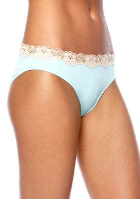 ND Intimates Cross Dye Lace Microfiber Bikini - B91192P