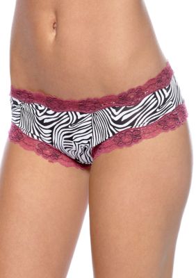ND Intimates Cross-Dye Lace Tanga - H91137P