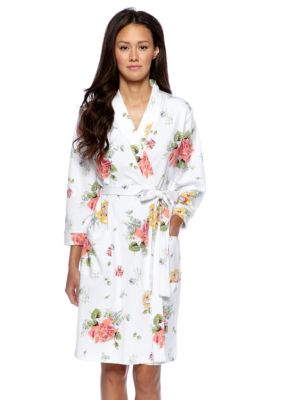 Carole Hochman Waffle Knit Short Robe