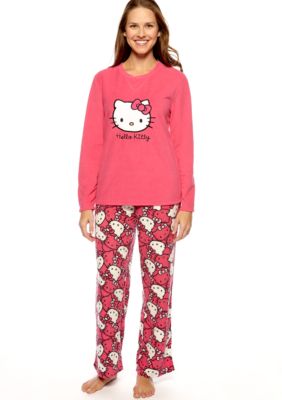 Hello Kitty Microfleece Pajama Set