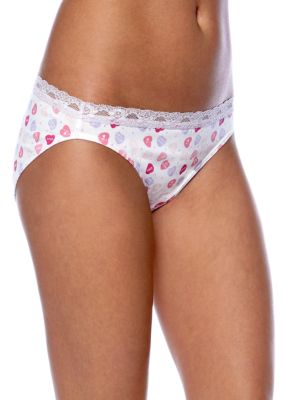 Barely There Lace Trim Bikini - 21B2