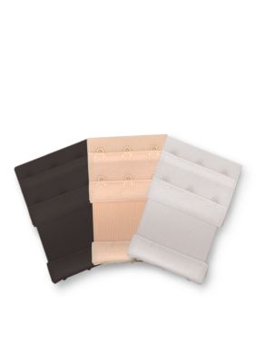 Fashion Forms 3 Pack 3 Hook Bra Extenders - 333