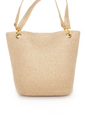 Kim Rogers Lurex Bucket Tote