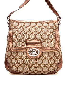 Nine West Lurex 9's Jacquard Medium Crossbody