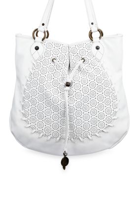Nine West Vintage America Collection Hippie Chick Large Drawstring Tote