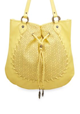 Nine West Vintage America Collection Hippie Chick Large Drawstring Tote