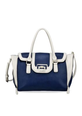 Nine West Jet Set Go Medium Top Zip Satchel