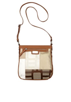 Nine West Vegas Signs Patchwork Medium Crossbody