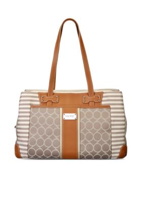 Nine West On Cloud 9 Denim Medium Satchel