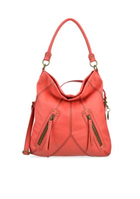 Nine West Vintage America Collection: Zipped Up Medium Foldover Hobo