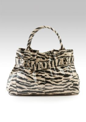 ND&reg; New Directions Tiger Belted Shopper