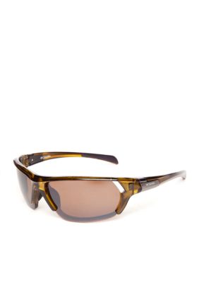 Columbia Plastic Rectangle Wrap Sunglasses