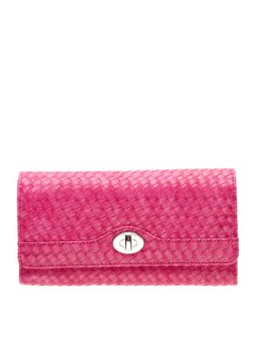New Directions 3D Weave Filemaster Clutch Wallet