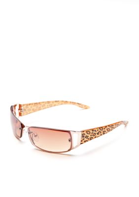 New Directions Small Rimless Sunglasses