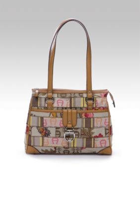 Etienne Aigner A Logo Patch Tote