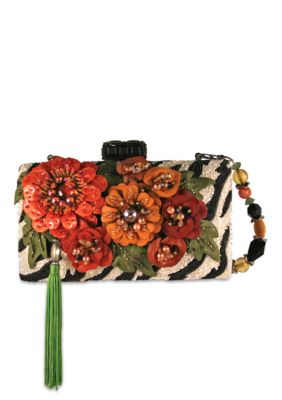 Mary Frances Native Ginger Clutch