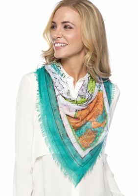Echo Map of Mexico Scarf