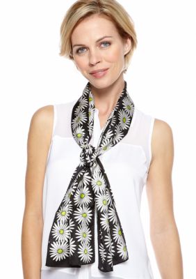 Echo Graphic Daisy Scarf