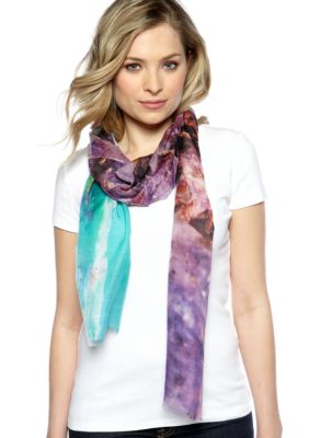 Echo Amethyst and Agate Scarf