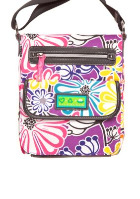Lily Bloom Mid Size Tablet Case Crossbody Bag