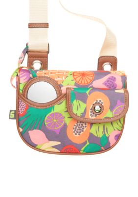 Lily Bloom Mini Saddle Crossbody Bag