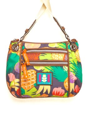Lily Bloom Mini Crossbody Double Zip Bag