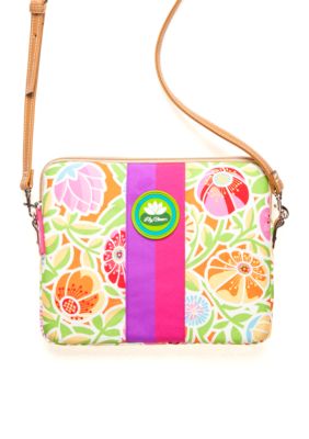 Lily Bloom Tablet Case with Strap