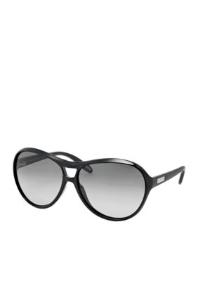 Ralph by Ralph Lauren Oversized Pilot Sunglasses
