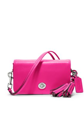 COACH LEGACY LEATHER PENNY SHOULDER PURSE