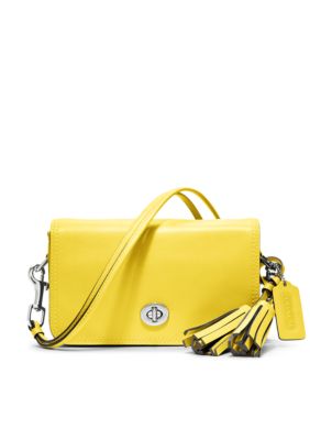 COACH LEGACY LEATHER PENNY SHOULDER PURSE