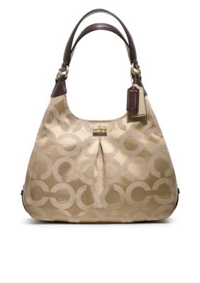 COACH MADISON OP ART SATEEN MAGGIE