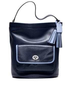 COACH LEGACY ARCHIVAL 2-TONE LEATHER BUCKET