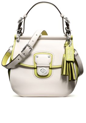 COACH LEGACY ARCHIVAL 2-TONE LEATHER WILLIS CROSSBODY